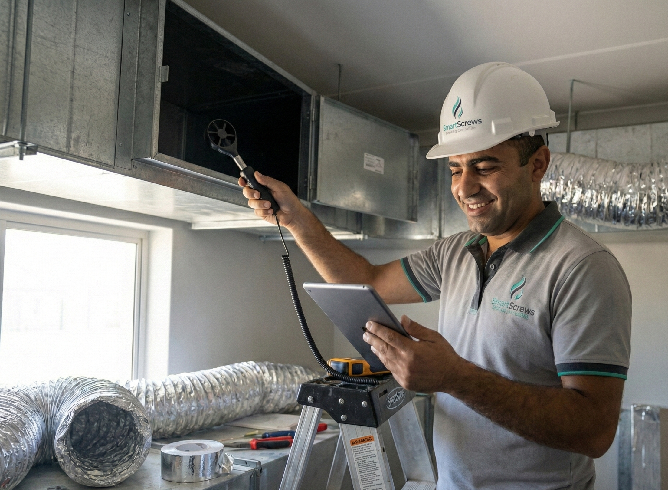 Smart Screws - Air Conditioning, Ventilation and Air Filtration Systems Installation and Maintenance - Residential and Commercial Maintenance Services