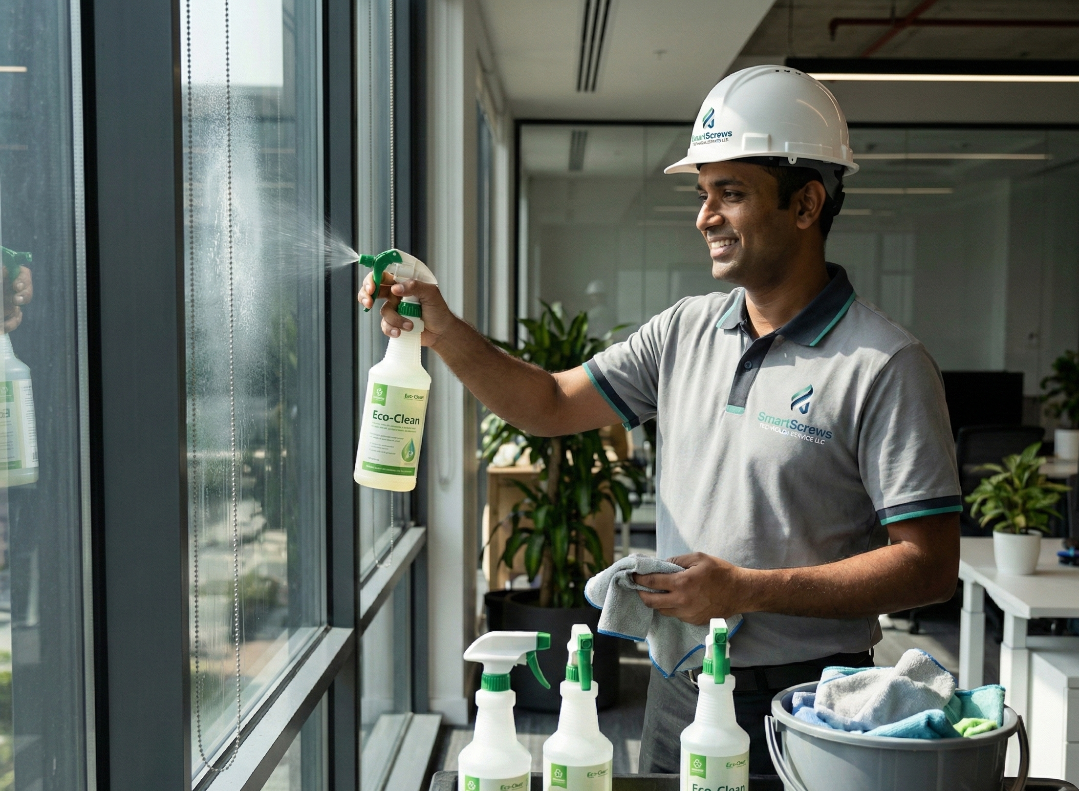 Smart Screws - Building Cleaning Services - Residential and Commercial Maintenance Services