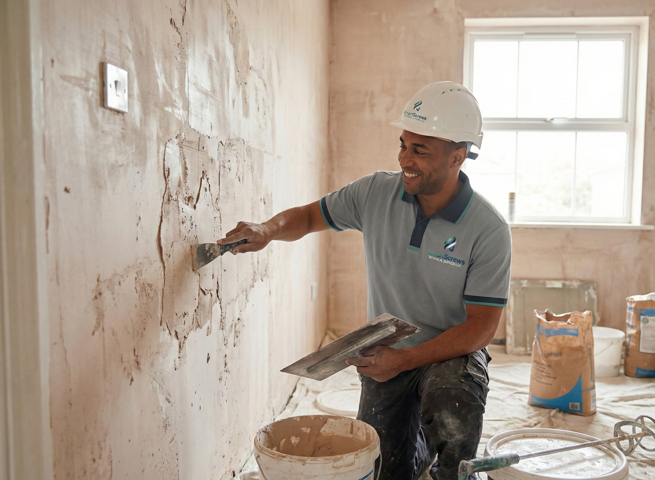 Smart Screws - Plaster Works - Residential and Commercial Maintenance Services